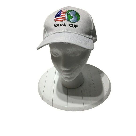 Nava X-Flex Baseball Cap M-L White Men's Hat - Picture 1 of 7
